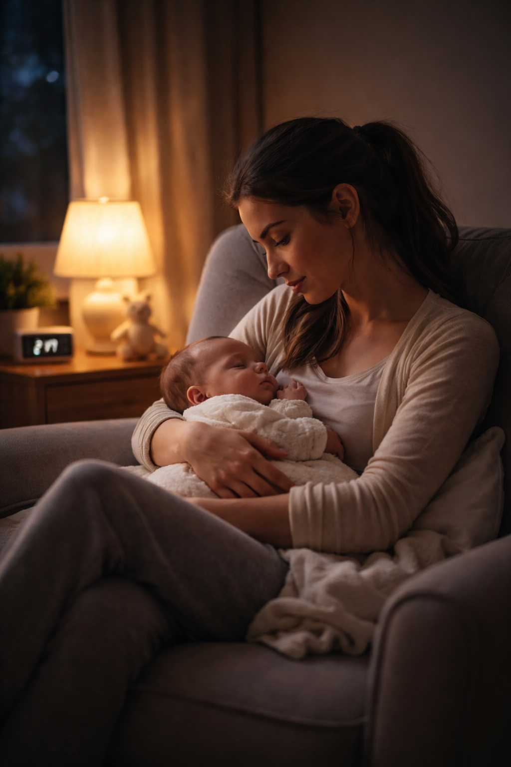 Como fazer bebê dormir a noite toda